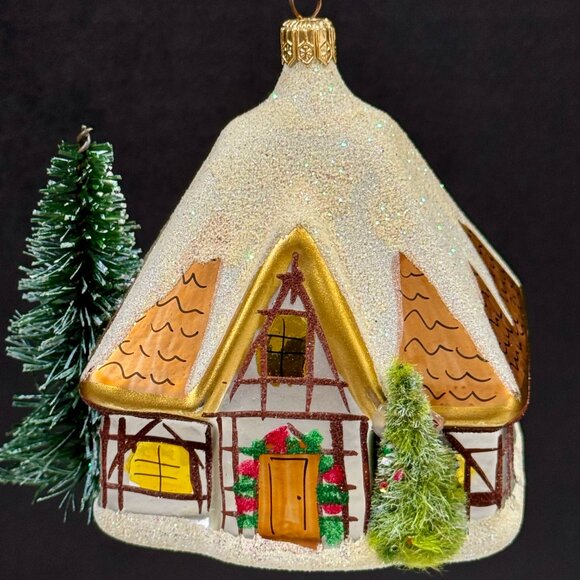 Christopher Radko "The Snowed Inn”1999 Italy Rare Vintage Ornament 99-424-0 - Picture 9 of 11